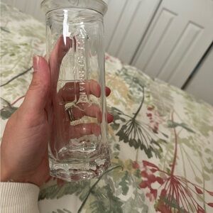 St-Germain mini glass cocktail mixing carafe